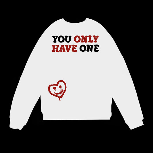 FOLLOW YOUR HEART - OVERSIZED SWEATSHIRT